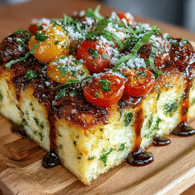 Savory Herbed Polenta & Roasted Tomato Bake: A Culinary Delight