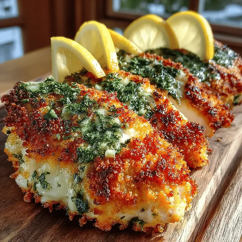 Parmesan Herb Crusted Chicken Breast