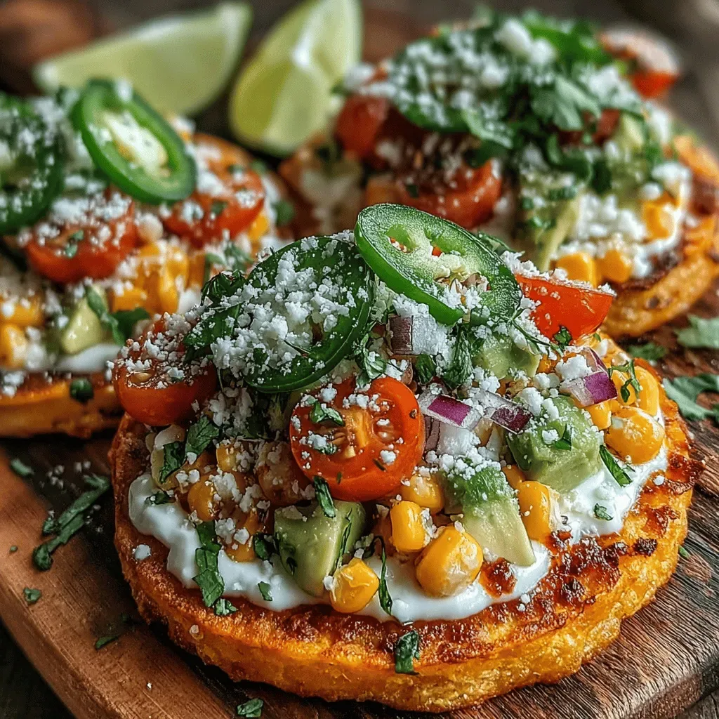 Creamy Sweet Corn & Avocado Tostadas: A Flavorful Treat