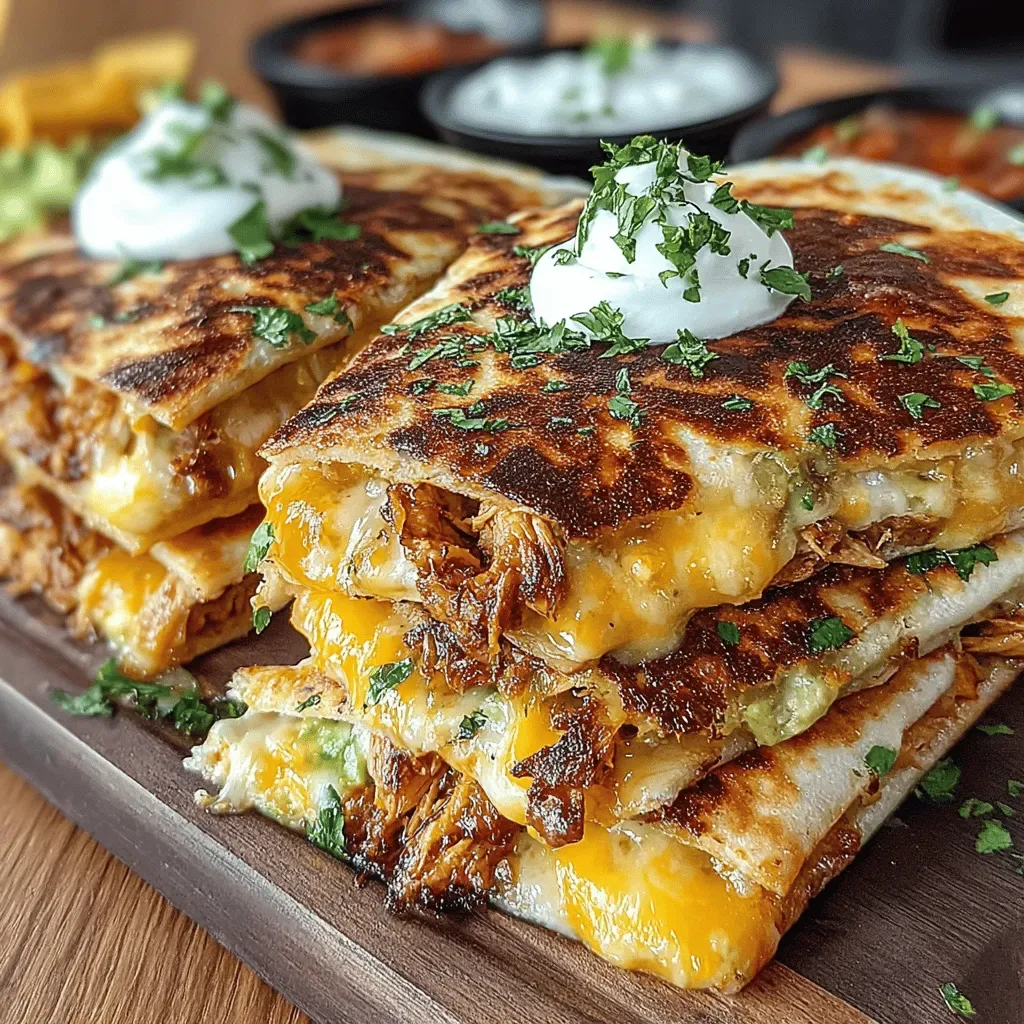 Creamy Avocado Chicken Quesadillas: A Flavorful and Nutritious Delight