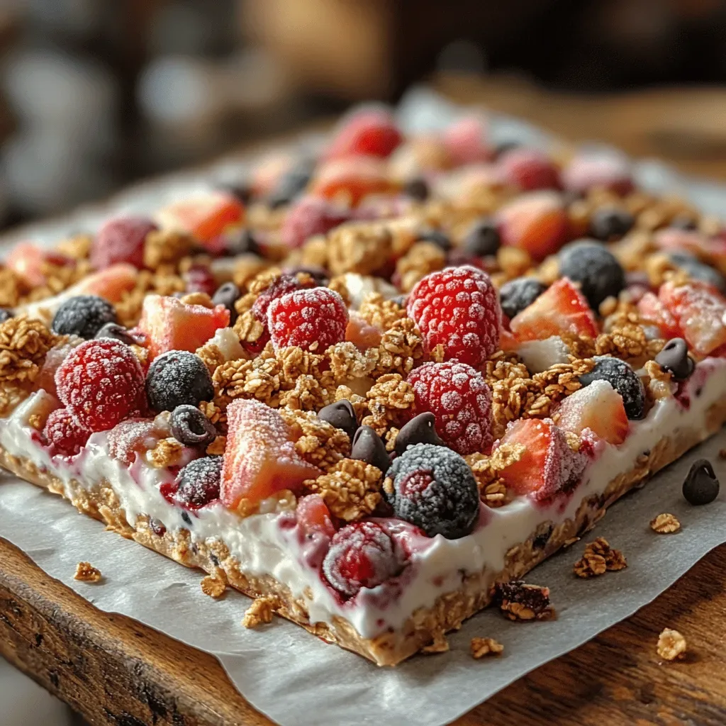 Berry Bliss Frozen Yogurt Bark: A Deliciously Healthy Treat