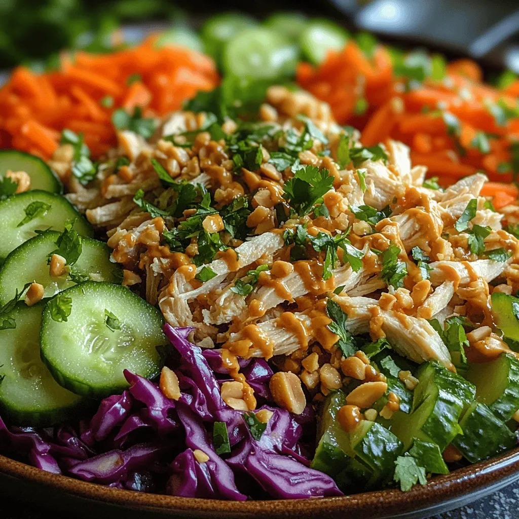 Refreshing Crunchy Thai Chicken Salad: A Vibrant Recipe for Every Occasion