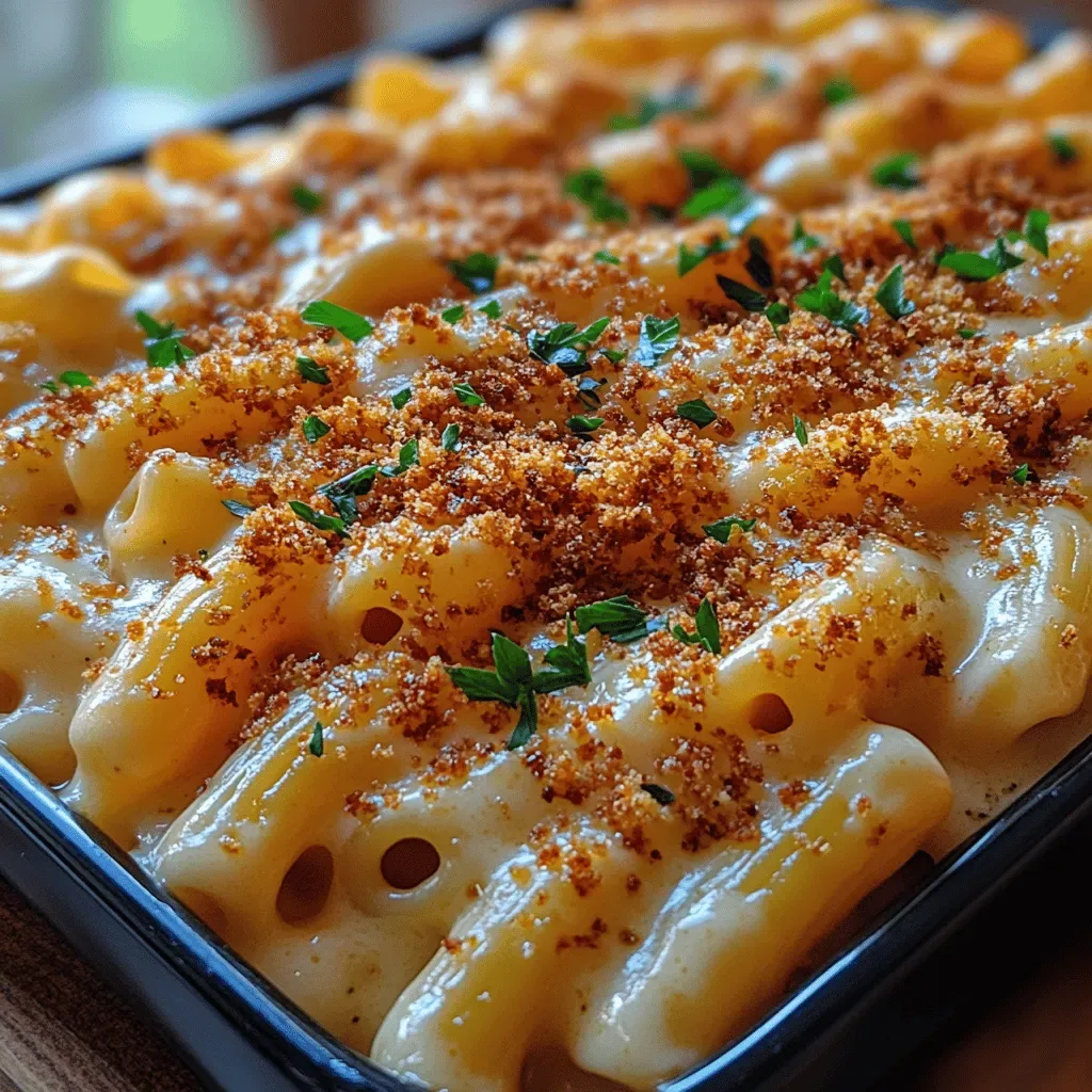 Velvety Delight Baked Macaroni & Cheese Recipe