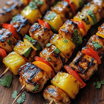 Smoky Citrus BBQ Grilled Chicken Skewers: A Flavorful Summer Delight