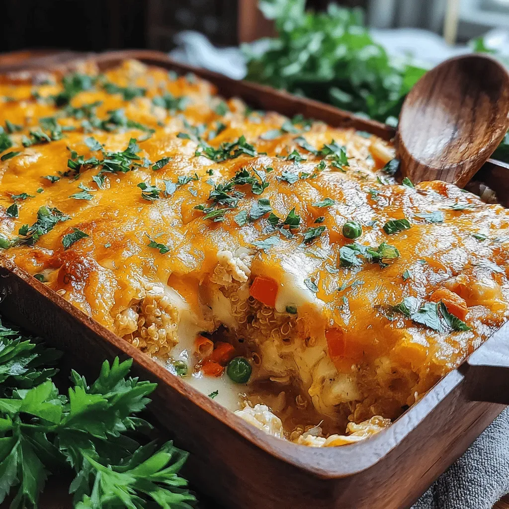Savory Turkey and Quinoa Casserole Delight