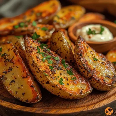 Crispy Garlic Herb Potato Wedges: The Perfect Recipe
