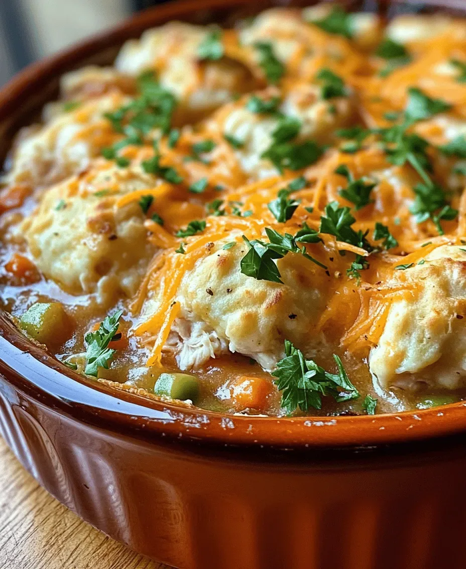 Comforting Chicken and Dumpling Casserole: A Hearty Family Favorite