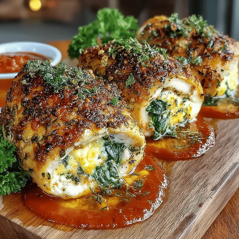 Herbed Ricotta Stuffed Chicken Rolls: Cooking Steps, Tips, and Serving Suggestions