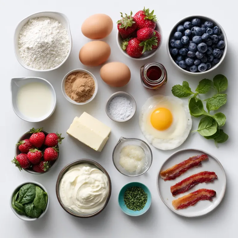 Warm Sweet & Savory Breakfast Crepes