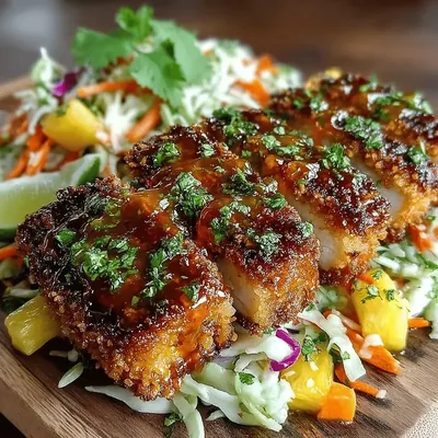 Coconut Crusted Tofu with Pineapple Slaw: Step-by-Step Guide, Serving Suggestions, and Nutritional Insights