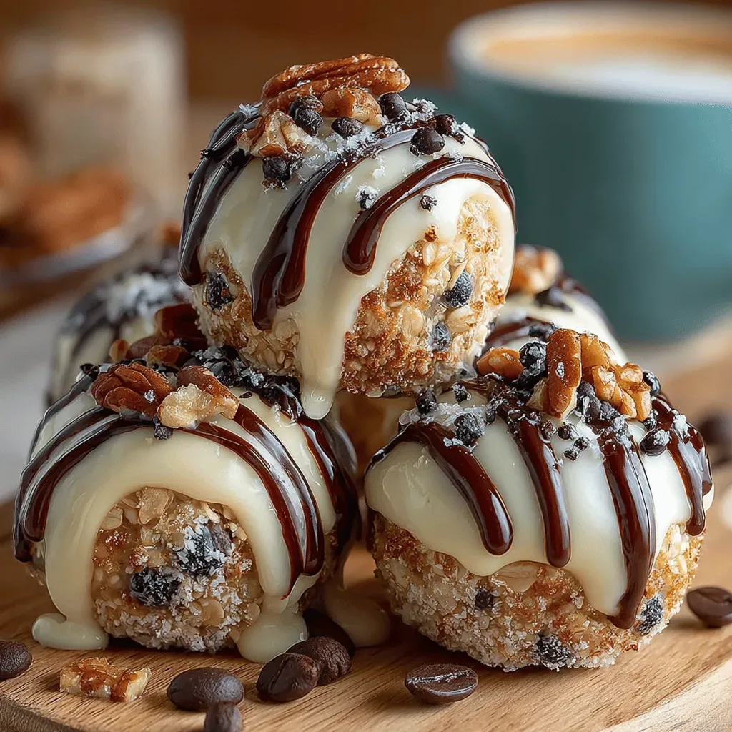 Frozen Yogurt Mocha Granola Clusters Recipe