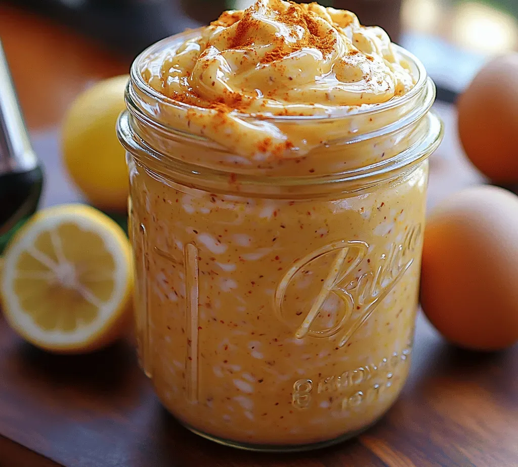 Creamy Dreamy Homemade Mayonnaise