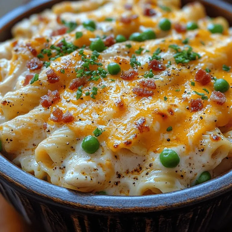 Creamy Chicken Bacon Ranch Casserole: A Comforting Family Favorite