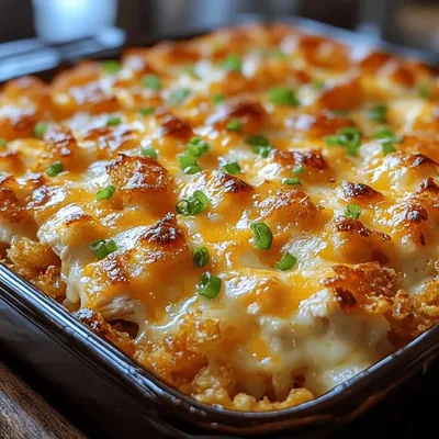 Cheesy Chicken Hashbrown Casserole: A Comfort Food Delight