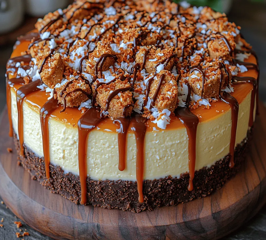 Tropical Samoa Cheesecake Recipe: A Tropical Twist on a Classic Favorite