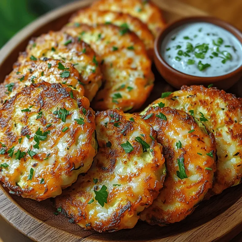 Cheesy Zucchini Fritters: A Delicious and Versatile Dish