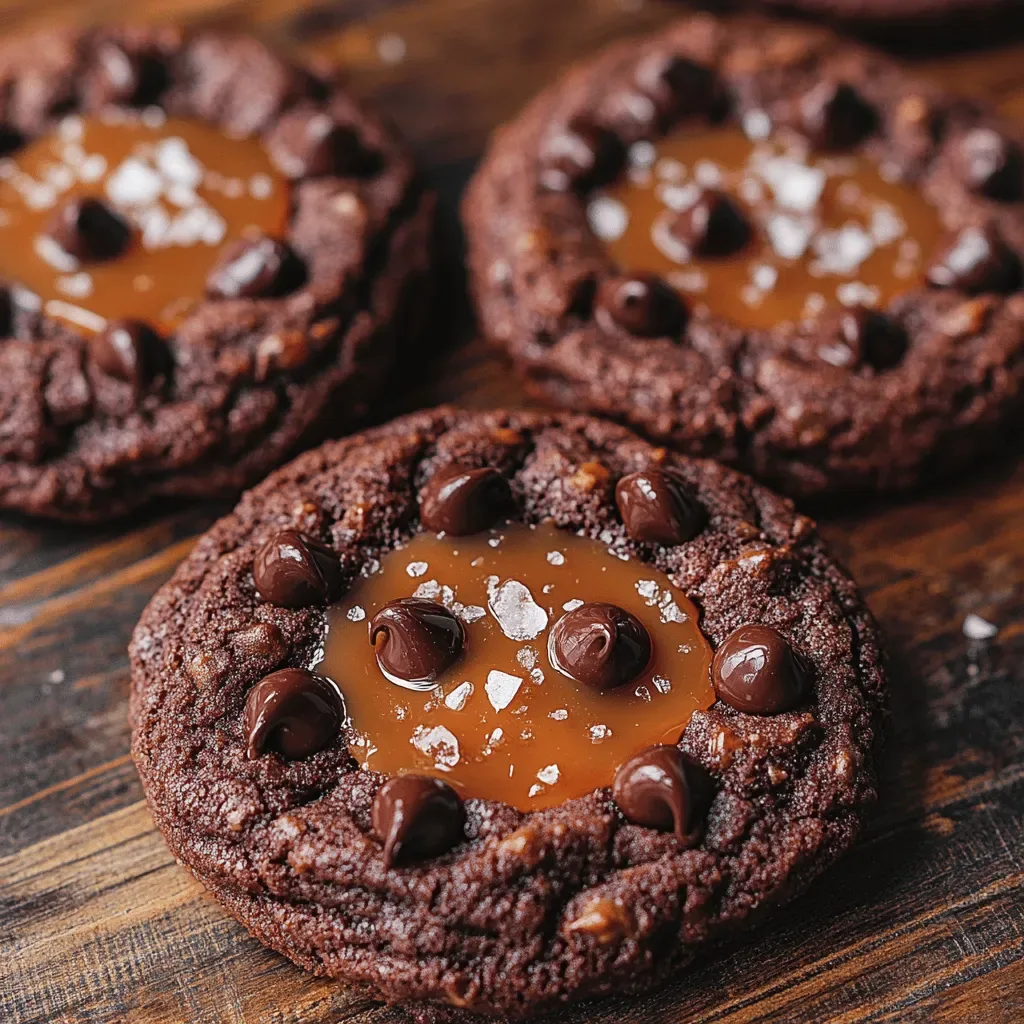Decadent Dark Chocolate Caramel Cookies: A Sweet Indulgence