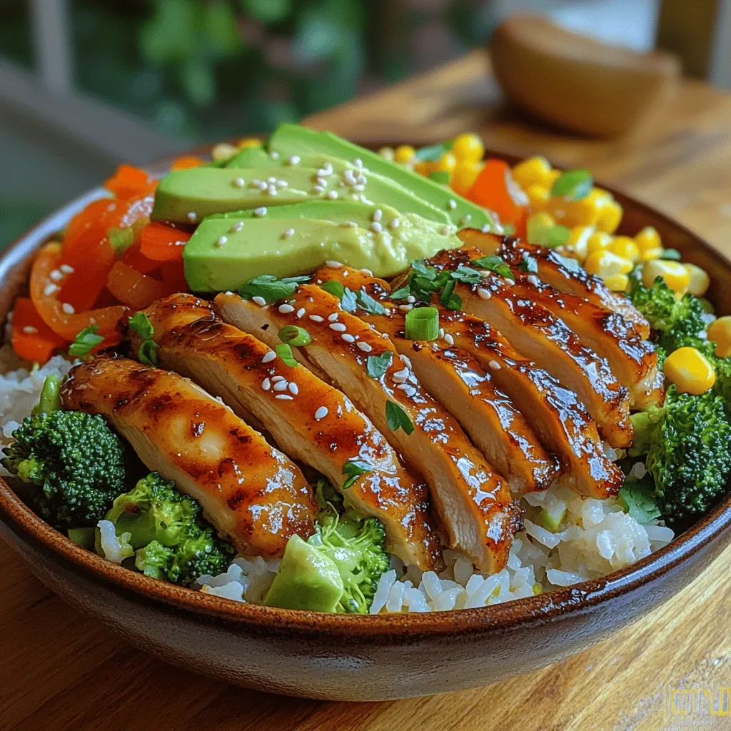 Spicy-Sweet Hot Honey Chicken Bowls: A Flavorful Meal Option
