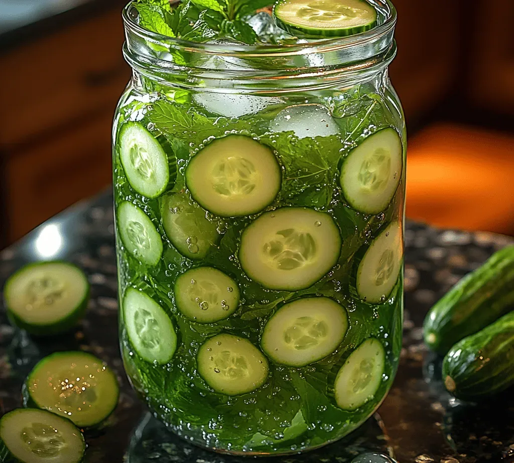 Refreshing Cucumber Mint Water: A Delicious Way to Stay Hydrated