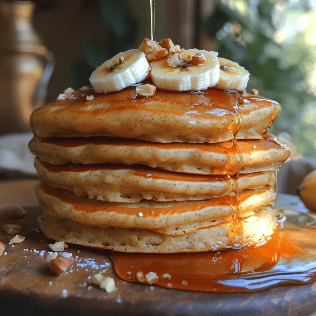 Fluffy Banana Oatmeal Pancakes: A Delightful Breakfast Treat