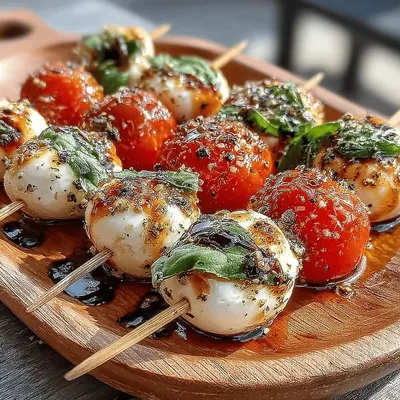 Caprese Bliss Bites: A Delightful Italian Appetizer