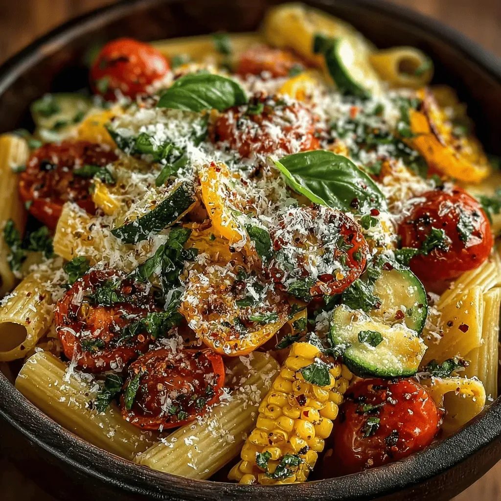 Freezing Corn On The Cob Pasta Delight: A Flavorful Summer Dish