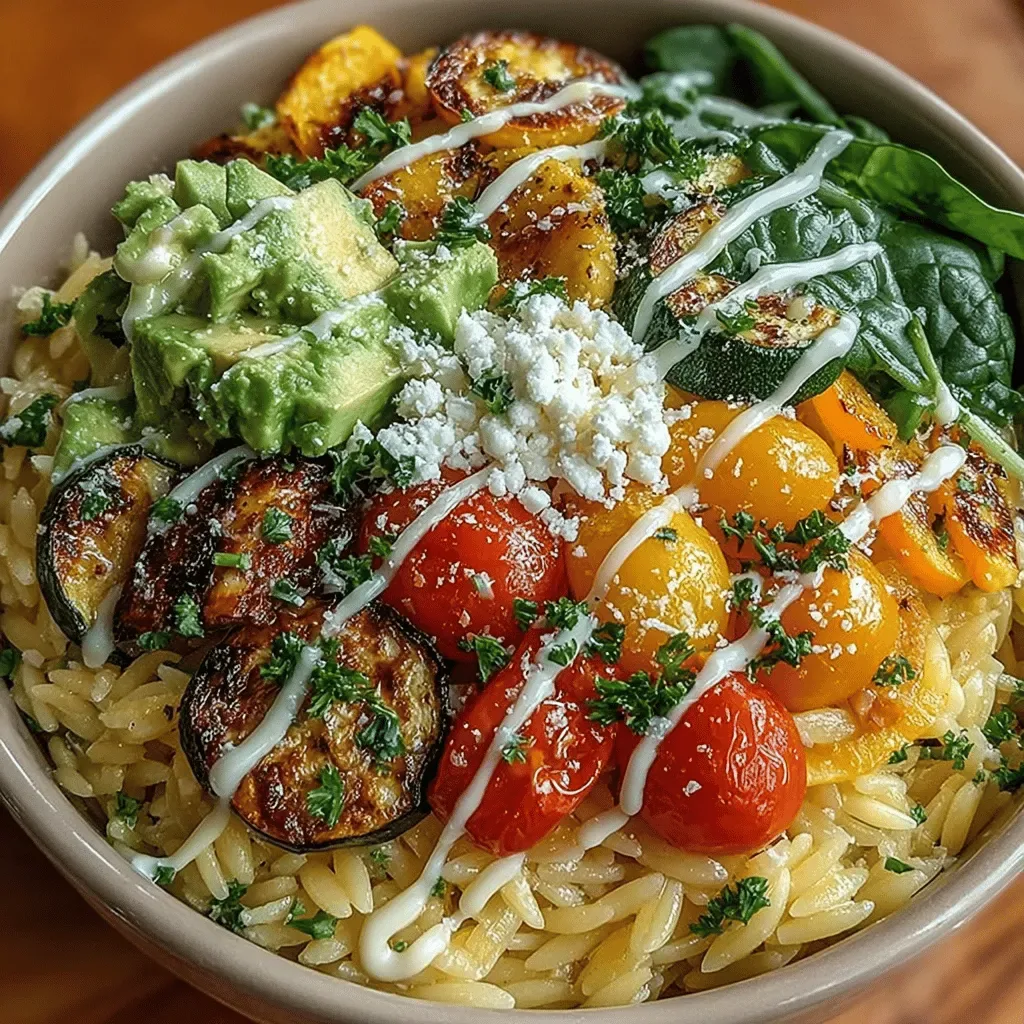 Zesty Orzo Salad with Roasted Veggies: A Flavorful Delight