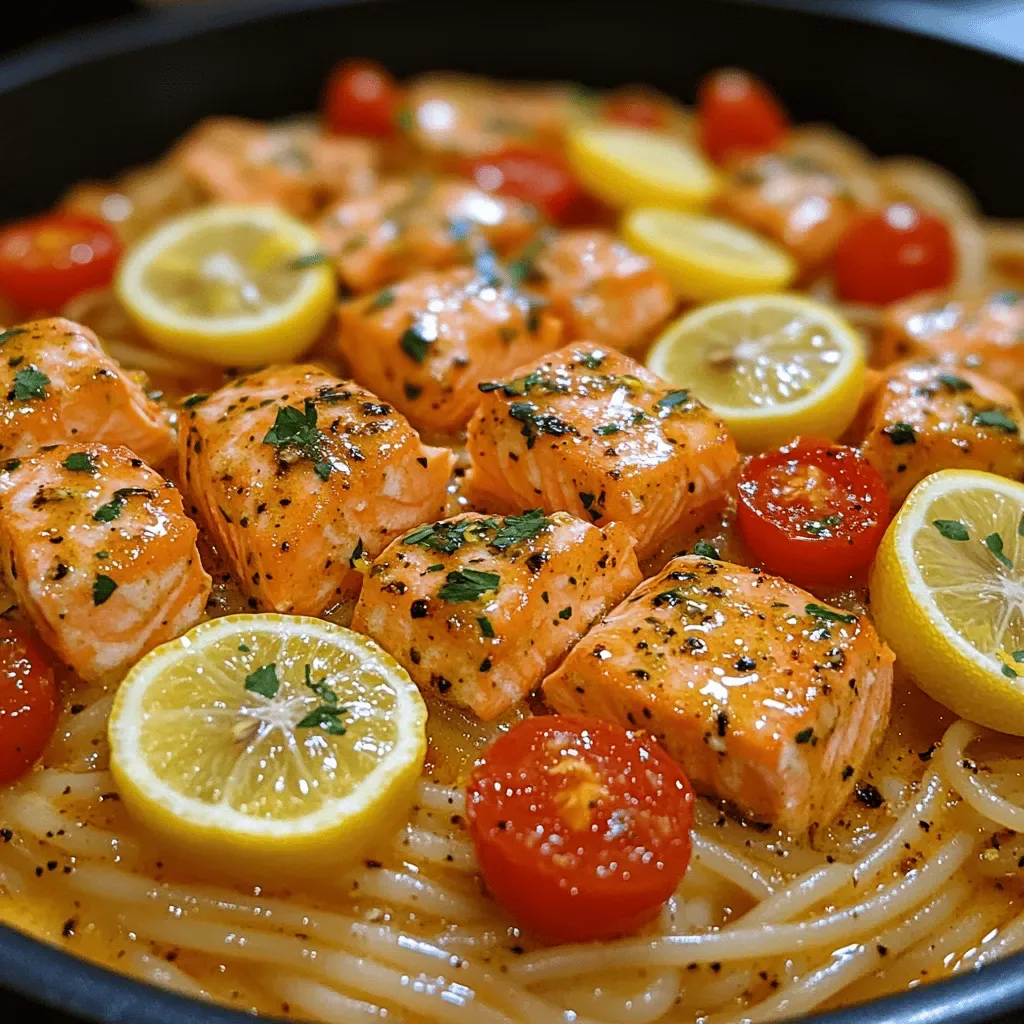 Lemon Herb One Pot Salmon Pasta: A Deliciously Simple Recipe