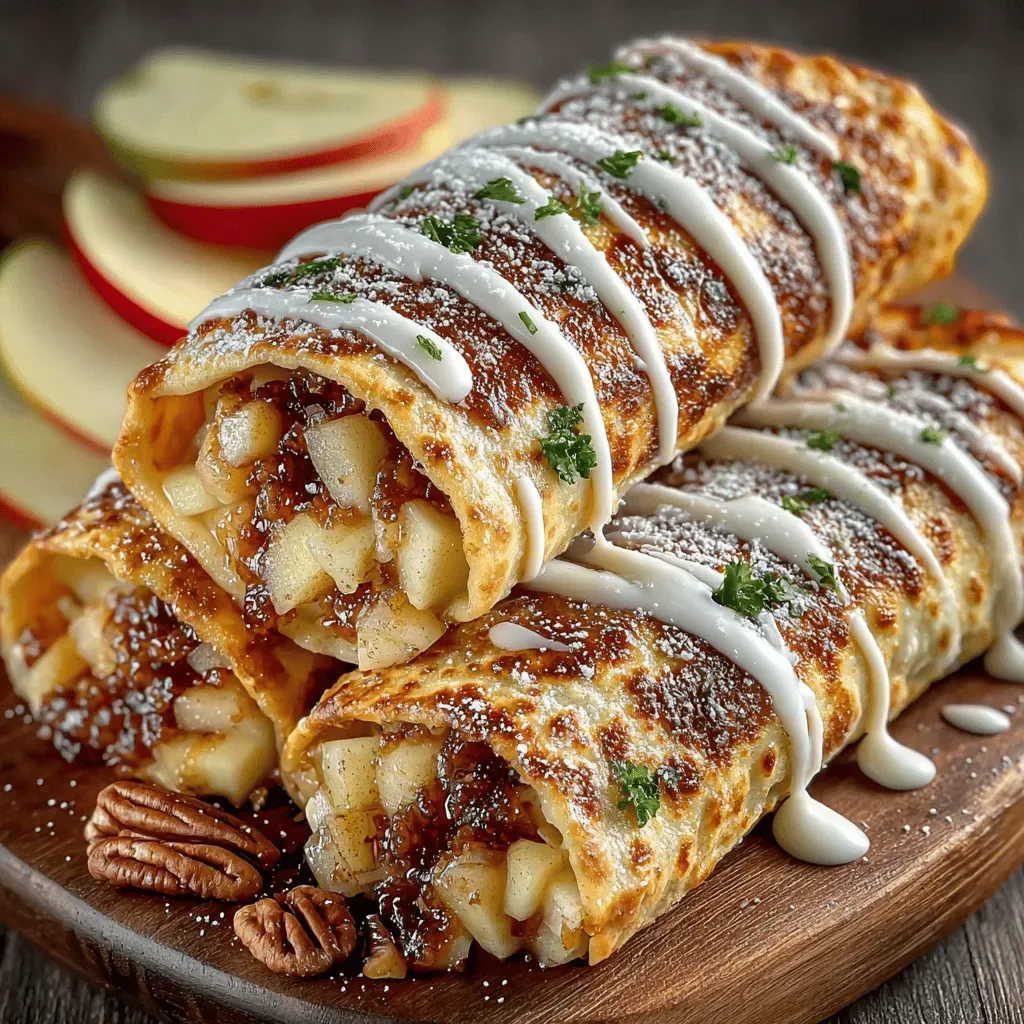 Cinnamony Apple Delight Roll-Ups: A Culinary Adventure