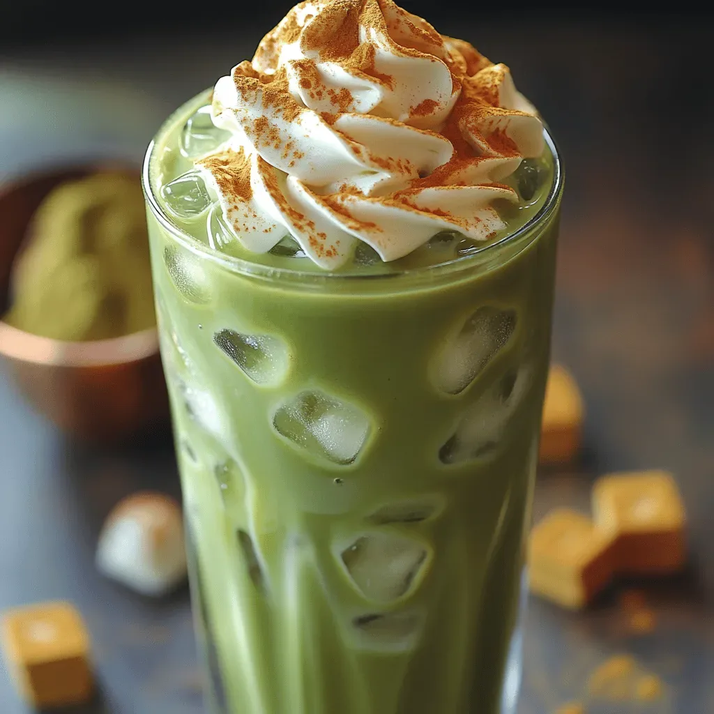 Matcha Bliss Iced Latte: A Refreshing Twist on Your Favorite Beverage