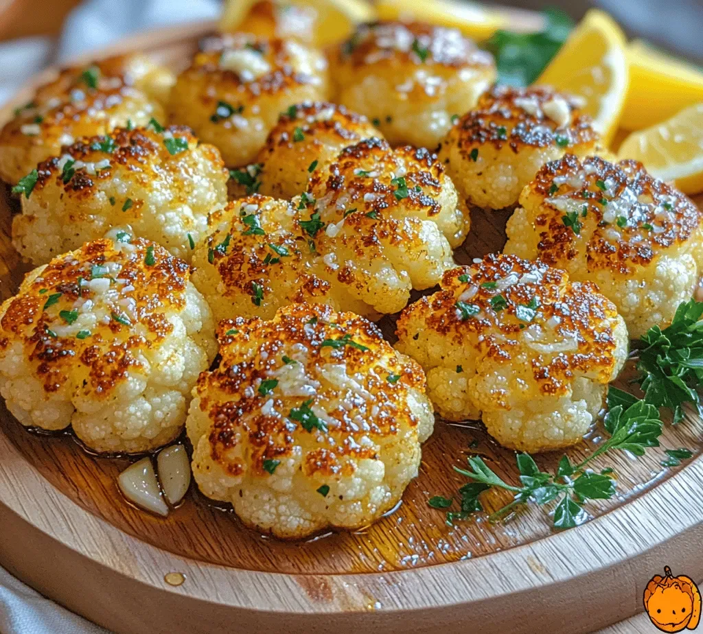 Garlic Parmesan Roasted Cauliflower for Flavor Lovers