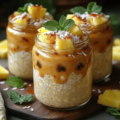 Tropical Paradise Overnight Oats: A Delicious Start to Your Day