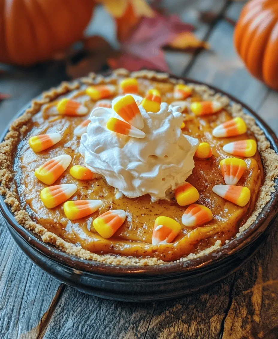 Candy Corn Pie Delight: A Festive Fall Treat