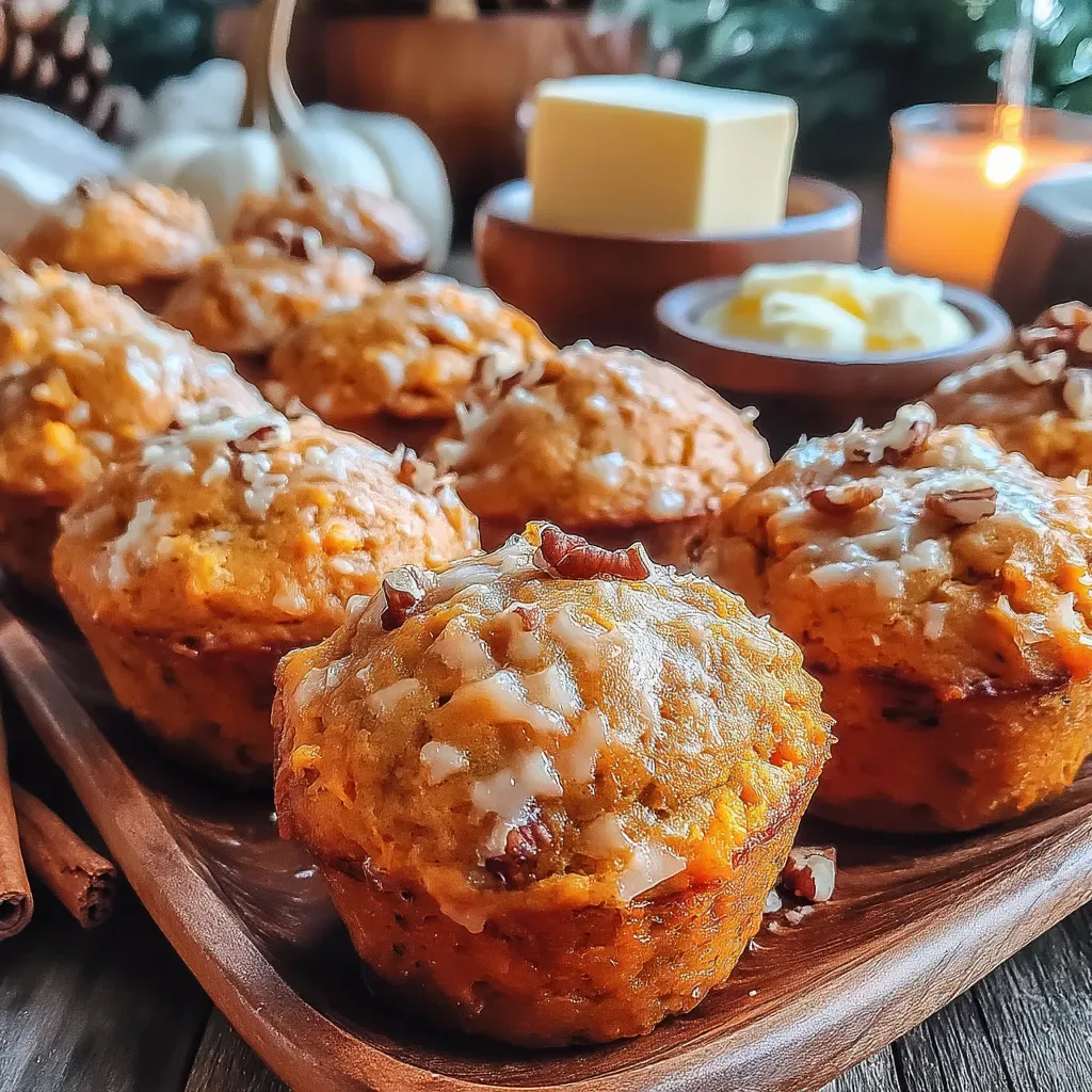 Quick Cozy Cinnamon Sweet Potato Muffins