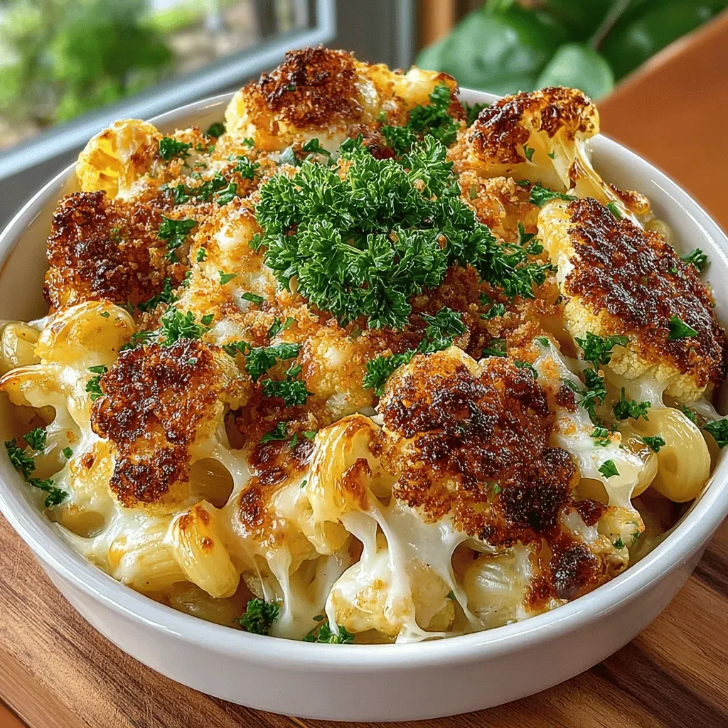 Cauliflower Cheese Surprise: A Comforting Twist on a Classic Dish