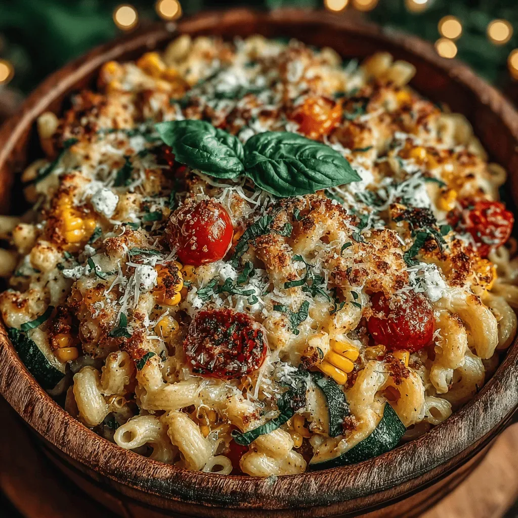 One-Pot Zesty Summer Mac and Cheese