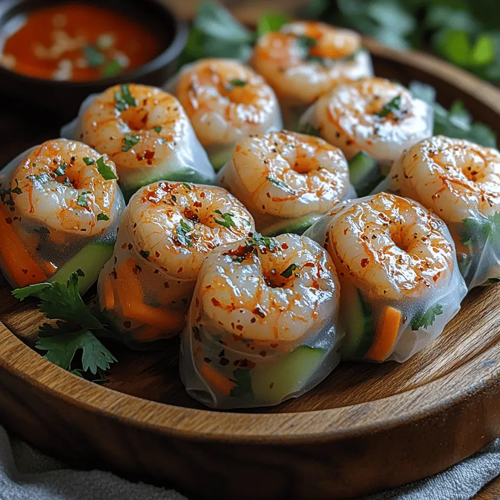 Shrimp-tastic Spring Roll Delights: A Flavorful Journey Through Fresh Ingredients