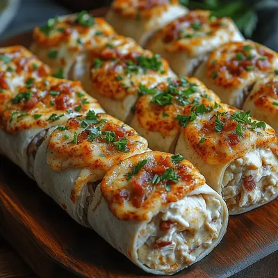 Chicken Bacon Ranch Roll-Ups: A Flavorful Fusion of Savory Goodness