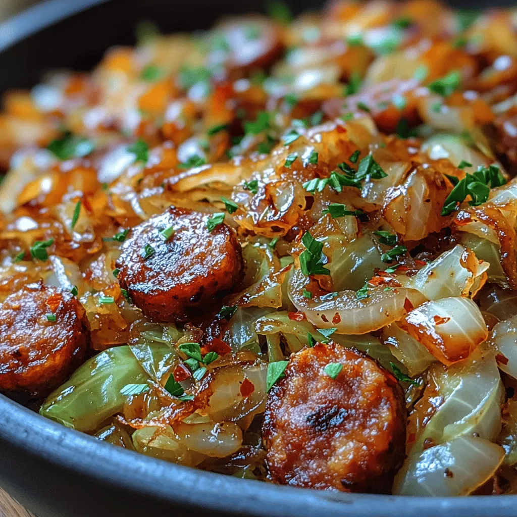Southern-Style Fried Cabbage with Sausage: A Comfort Food Classic