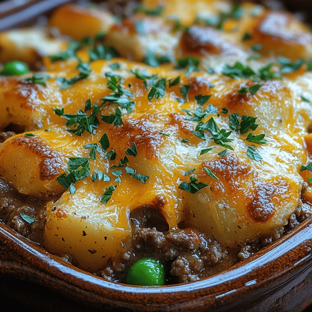 Hearty Beef & Mushroom Country Casserole: A Comfort Food Classic