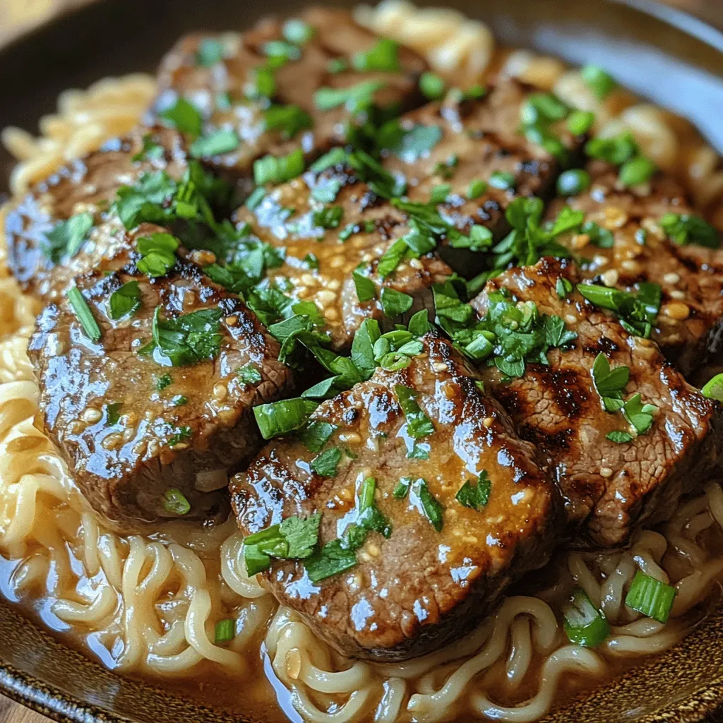 Garlic Butter Steak Lightning Noodles: A Flavorful Fusion Recipe