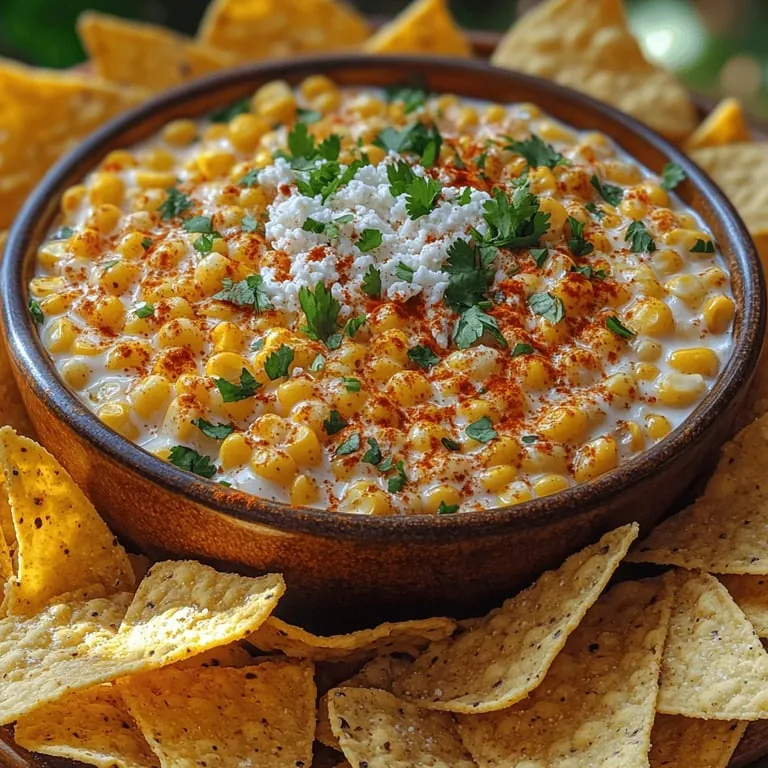 Creamy Mexican Street Corn Dip Delight