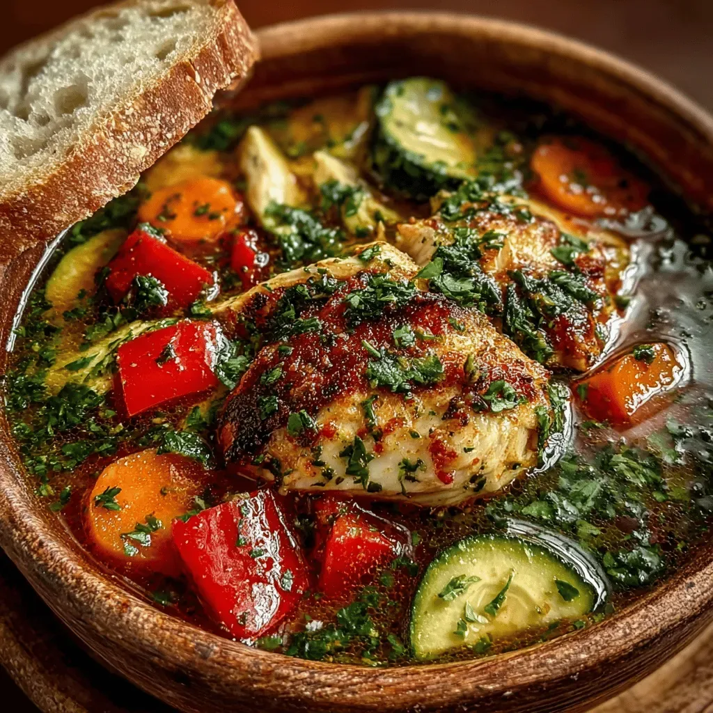 Comforting Chicken & Veggie Chowder