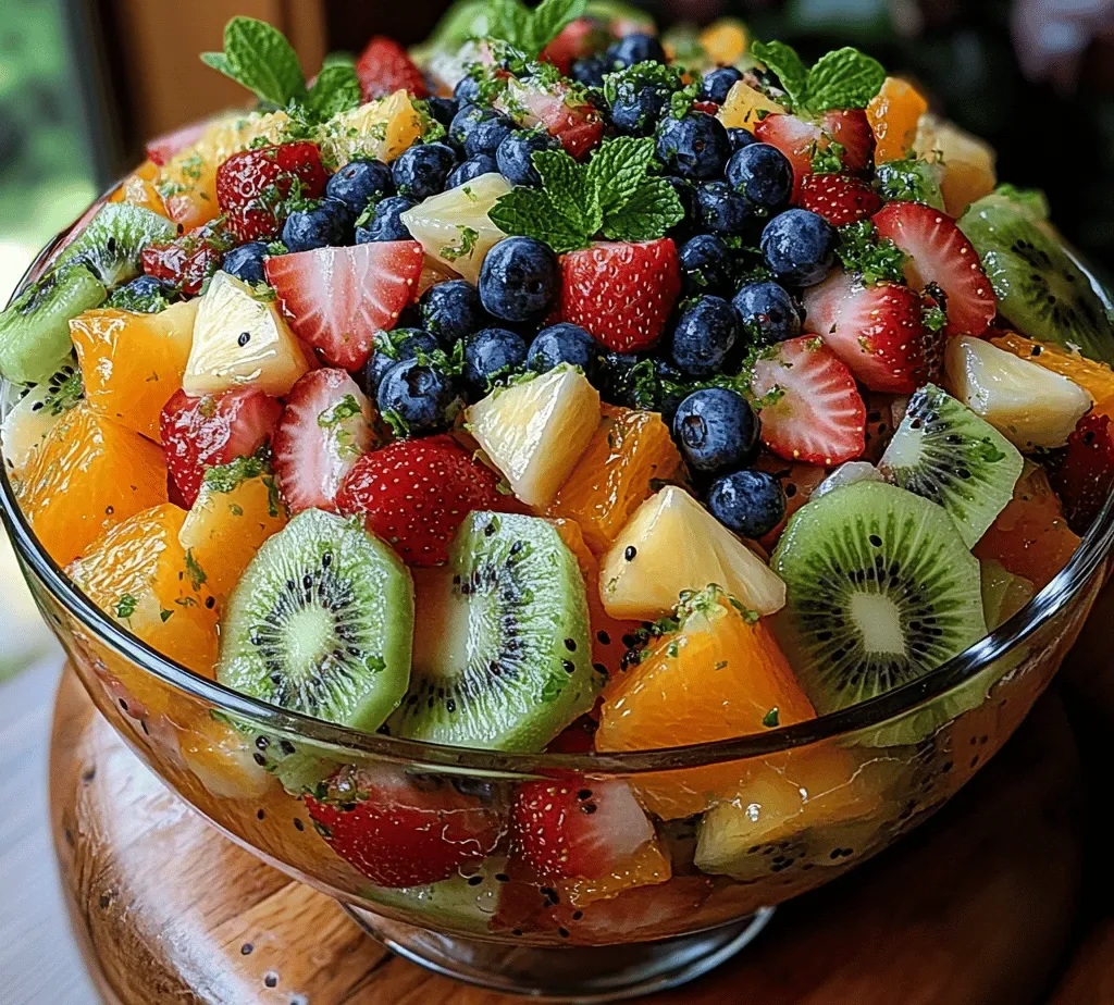 Zesty Citrus-Berry Fruit Salad: A Refreshing Delight