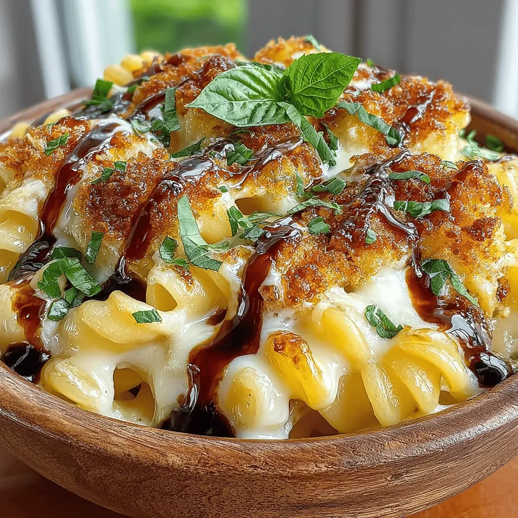 Creamy Balsamic Bliss Mac & Cheese