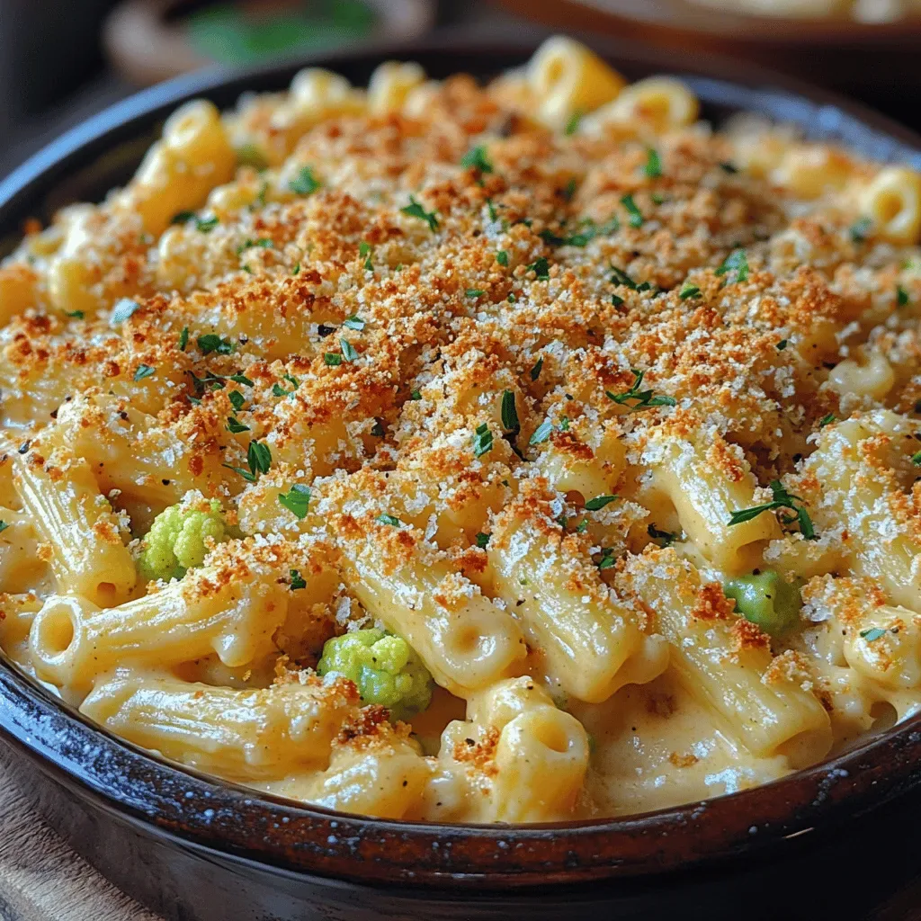 Creamy Cauliflower Mac & Cheese: The Healthier Comfort Food