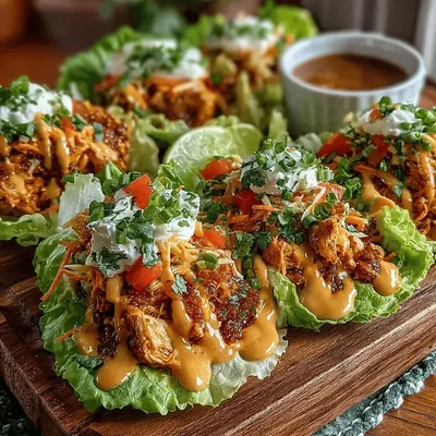 Spicy Thai Peanut Chicken Lettuce Boats: A Flavorful Guide