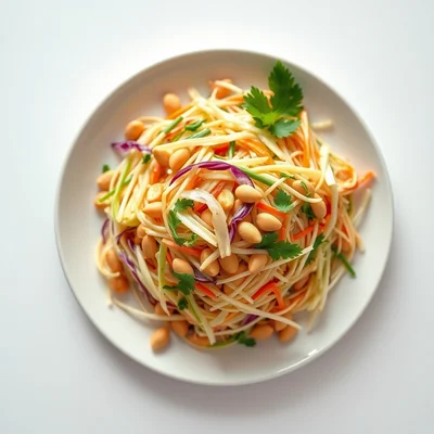 Crunchy Asian Slaw with Peanuts: A Refreshing and Nutritious Recipe