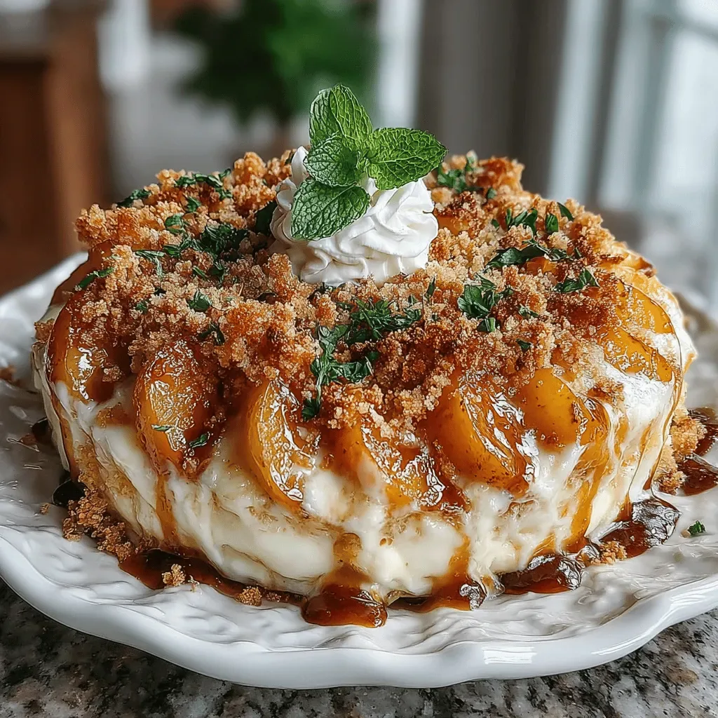 Cheesy Peach Casserole: A Flavorful Delight