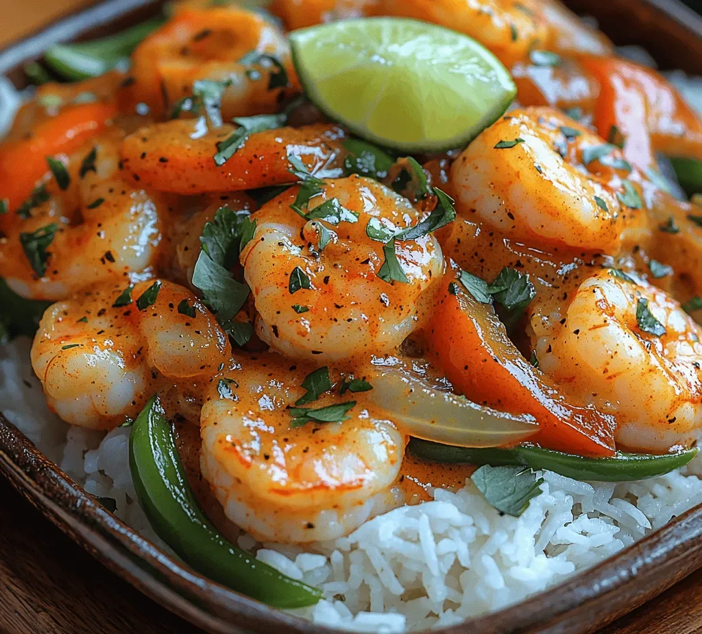 Tropical Coconut Curry Shrimp Skillet: A Flavorful Journey to the Tropics